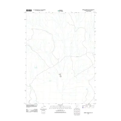 2012 Map of Barrel Springs SW, 2012 Print