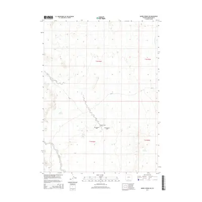 2015 Map of Barrel Springs SW, 2015 Print