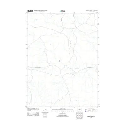 2012 Map of Barrel Springs, 2012 Print
