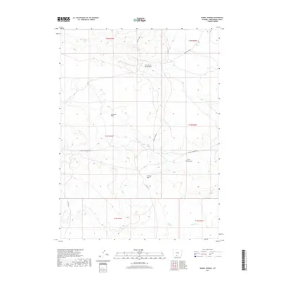 2017 Map of Barrel Springs, 2017 Print