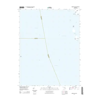 2014 Map of Barren Island, 2014 Print