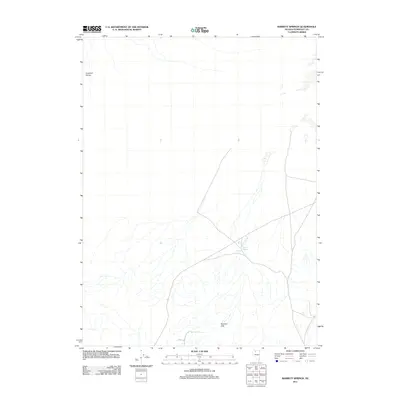 2011 Map of Barrett Springs, 2011 Print
