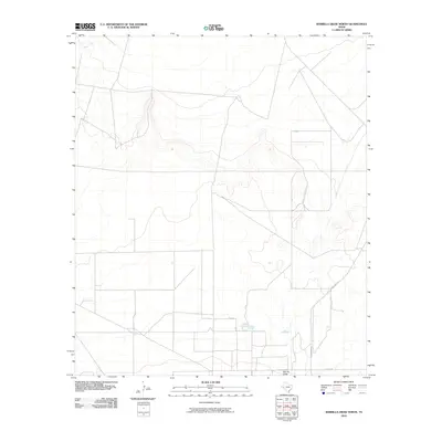 2010 Map of Barrilla Draw North, 2010 Print