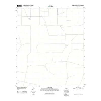 2010 Map of Barrilla Draw South, 2010 Print