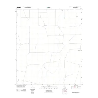 2012 Map of Barrilla Draw South, 2012 Print