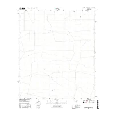 2016 Map of Barrilla Draw South, 2016 Print