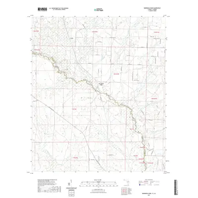 2021 Map of Barrineau Park, 2021 Print