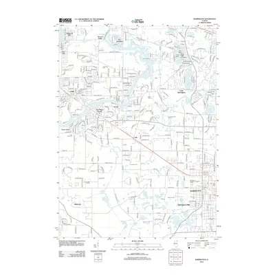 2012 Map of Barrington, 2012 Print
