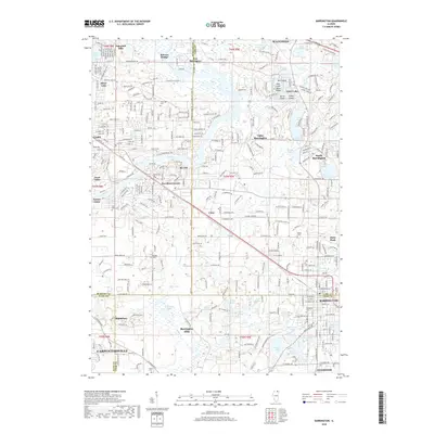 2018 Map of Barrington, 2018 Print