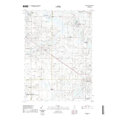2021 Map of Barrington, 2021 Print
