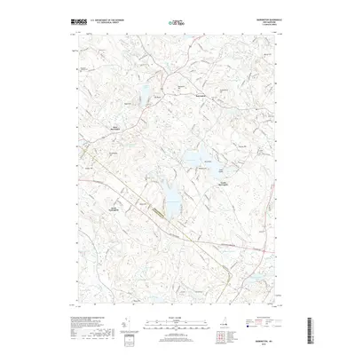 2018 Map of Barrington, 2018 Print
