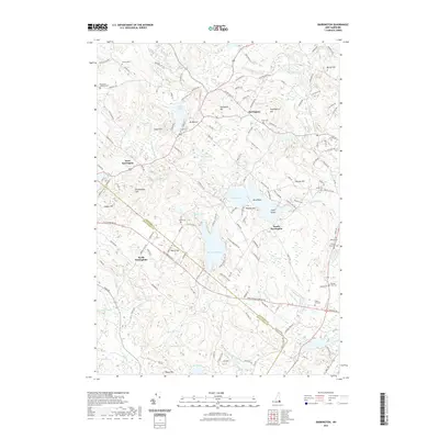 2021 Map of Barrington, 2021 Print