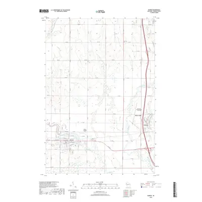 2018 Map of Barron, 2018 Print
