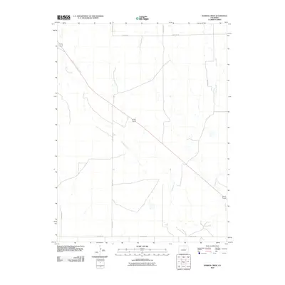 2010 Map of Barron Creek, 2010 Print