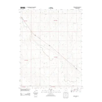 2013 Map of Barron Creek, 2013 Print