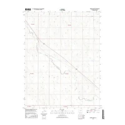 2016 Map of Barron Creek, 2016 Print