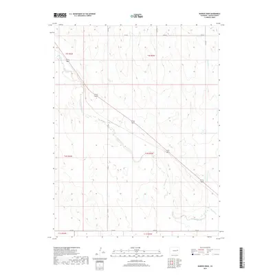 2019 Map of Barron Creek, 2019 Print