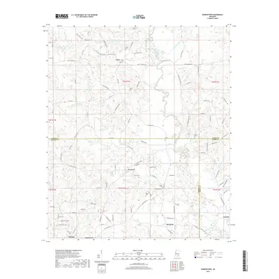 2018 Map of Barrontown, 2018 Print