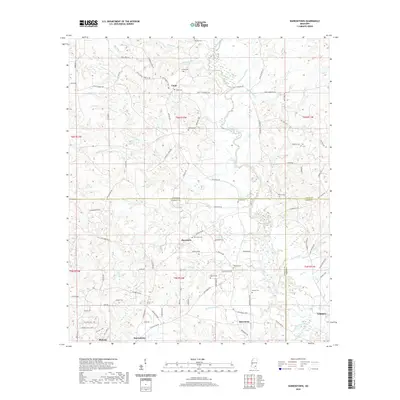 2020 Map of Barrontown, 2020 Print