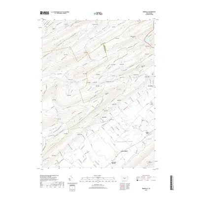 2019 Map of Barrville, 2019 Print