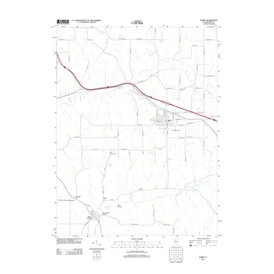 2012 Map of Barry, 2012 Print