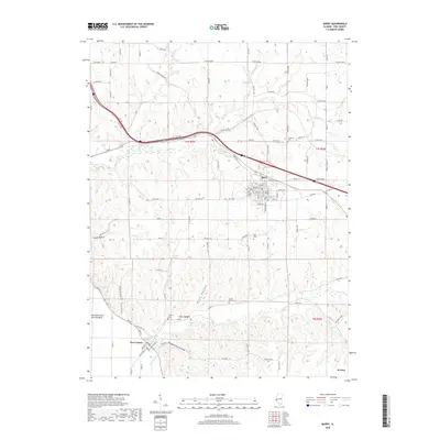2018 Map of Barry, 2018 Print