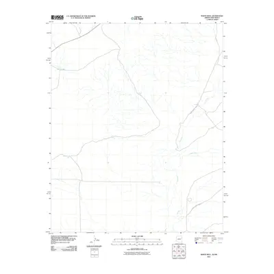 2011 Map of Barth Well, 2011 Print