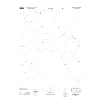 2013 Map of Barthell SW, 2013 Print