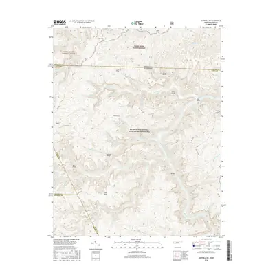 2016 Map of Barthell SW, 2016 Print