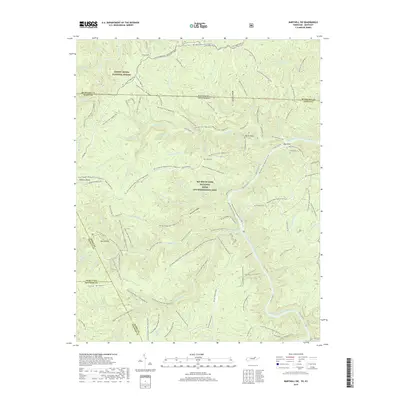 2019 Map of Barthell SW, 2019 Print