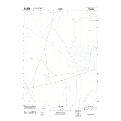 2012 Map of Bartine Ranch, 2012 Print