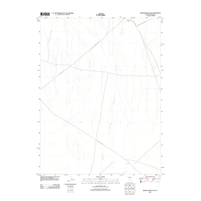 2012 Map of Bartine Ranch NE, 2012 Print