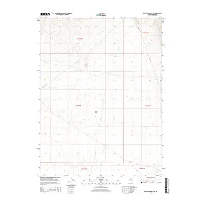2014 Map of Bartine Ranch NE, 2014 Print
