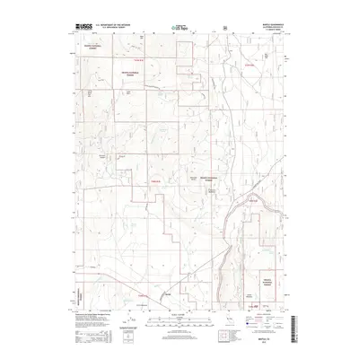 2015 Map of Bartle, 2015 Print