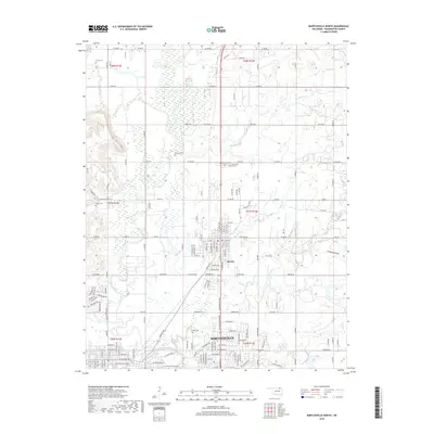 2019 Map of Bartlesville North, 2019 Print