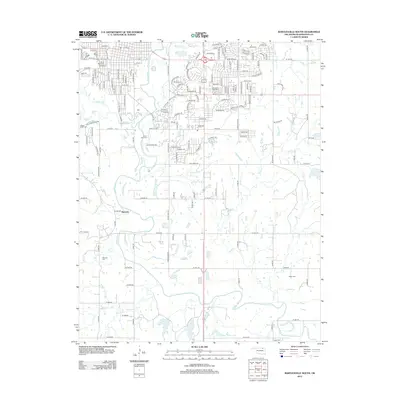 2012 Map of Bartlesville South, 2012 Print