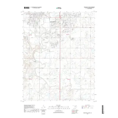 2019 Map of Bartlesville South, 2019 Print