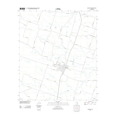 2012 Map of Bartlett, 2012 Print