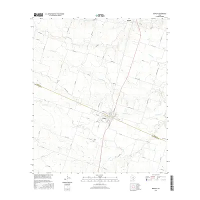 2016 Map of Bartlett, 2016 Print