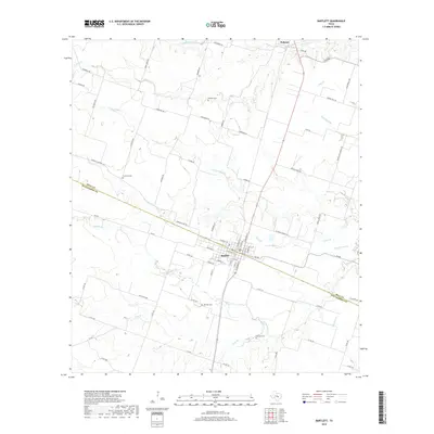 2019 Map of Bartlett, 2019 Print