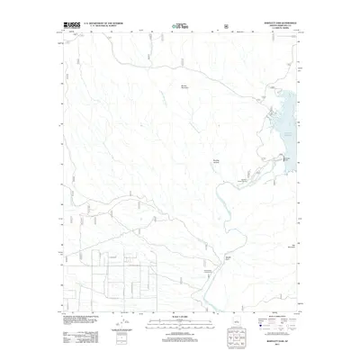2011 Map of Bartlett Dam, 2011 Print