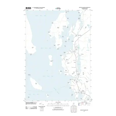 2011 Map of Bartlett Island, 2011 Print