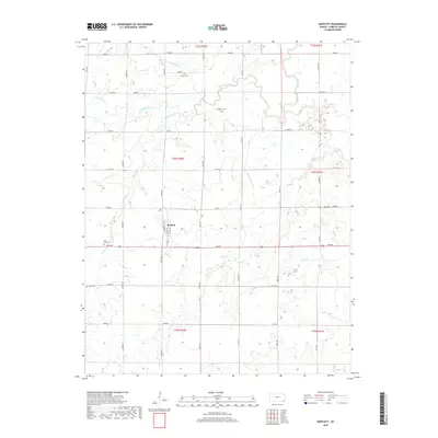 2018 Map of Bartlett, 2018 Print