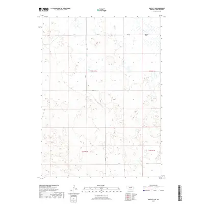 2017 Map of Bartlett NW, 2017 Print