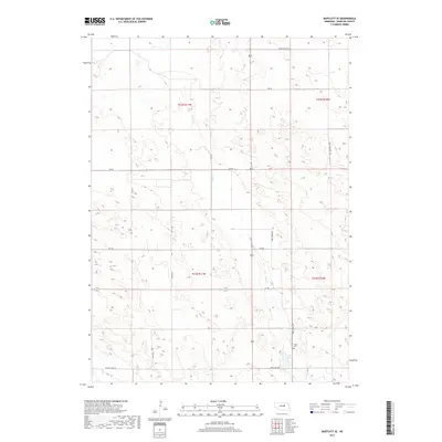 2017 Map of Bartlett SE, 2017 Print