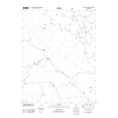 2012 Map of Bartlett Springs, 2012 Print
