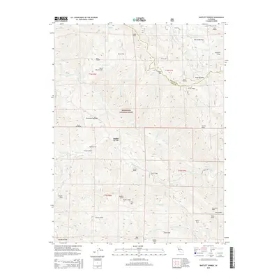 2015 Map of Bartlett Springs, 2015 Print
