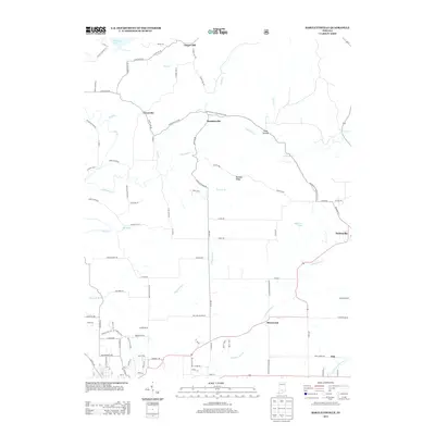 2013 Map of Bartlettsville, 2013 Print