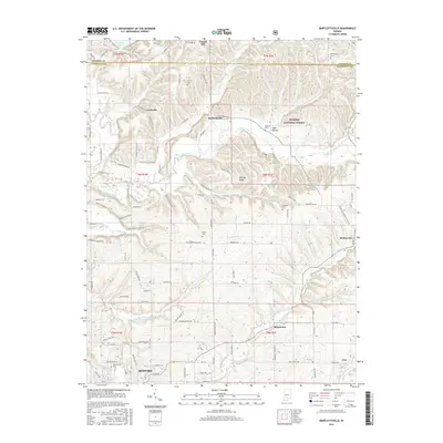 2016 Map of Bartlettsville, 2016 Print