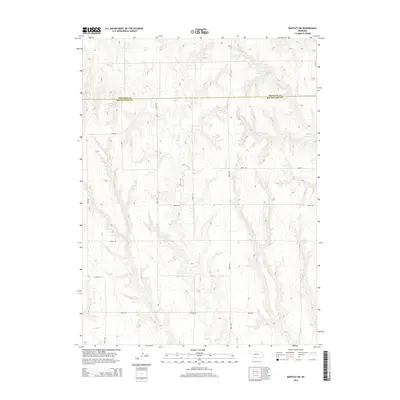 2014 Map of Bartley SW, 2014 Print